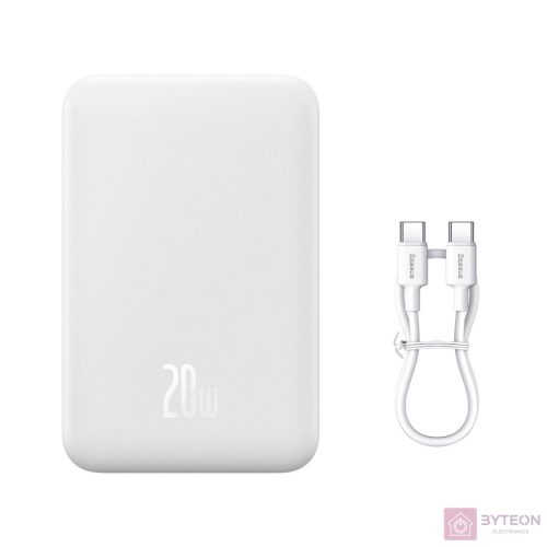 Powerbank Baseus Magnetic Mini 20000mAh 20W (white)