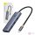 4in1 Hub Baseus  UltraJoy USB-C do USB 3.0 (space grey)