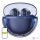 Earphones TWS Baseus Bowie E5x (blue)