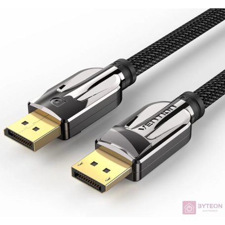 Display Port cable 2x Male, Vention HCABI 8K 60Hz, 3m (black)