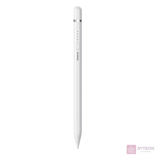 Active stylus Baseus Smooth Writing Series with wireless charging, USB-C (White)