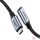 Hosszabbító USB-C 3.1 Gen2 UGREEN US372 kábel, 4K, 100W, 1m (fekete)