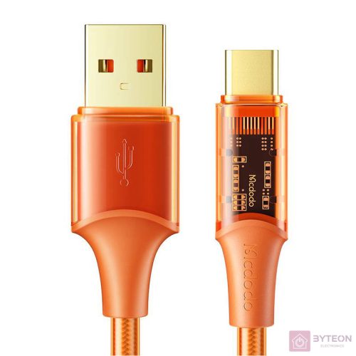 Cable USB-C  Mcdodo CA-3150, 6A, 1.8m (orange)