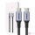 UGREEN US316 Type C to Type C Cable, 100W, 1m (fekete)