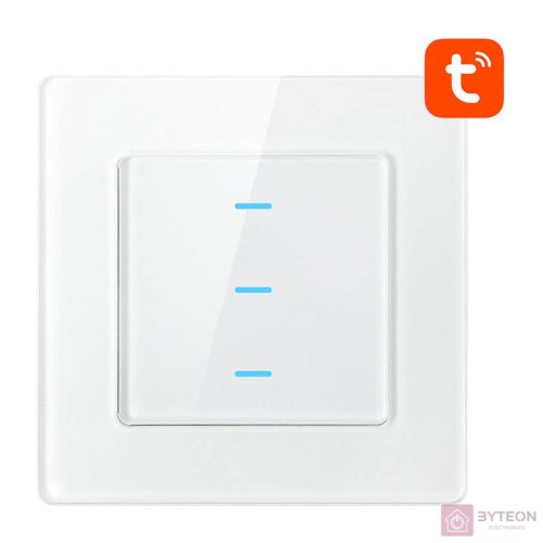 Smart Light Switch WiFi Avatto N-TS10-W3 3 Way TUYA (white)