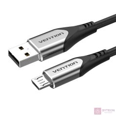 USB 2.0 cable to Micro-B USB Vention COAHF 1m (Gray)