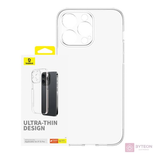 Phone Case for iPhone 15 Pro Baseus OS-Lucent Series (Clear)