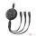 3in1 USB to USB-C / Lightning / Micro USB Cable, Mcdodo CA-3570, 1.2m (Black)