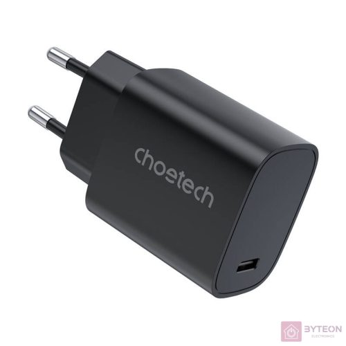 Mains charger Choetech Q5004 EU USB-C, 20W (black)