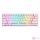 Wireless mechanical keyboard Motospeed SK62 White (blue switch)