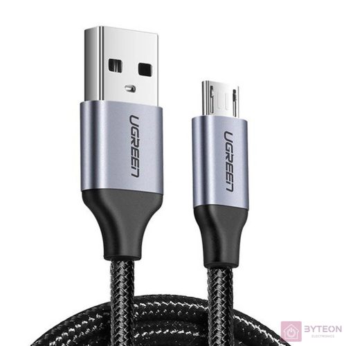 USB-Mikro USB-kábel UGREEN QC 3.0 2,4A 2m (fekete)