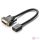 UGREEN 20118 DVI-HDMI adapter 15 cm (fekete)