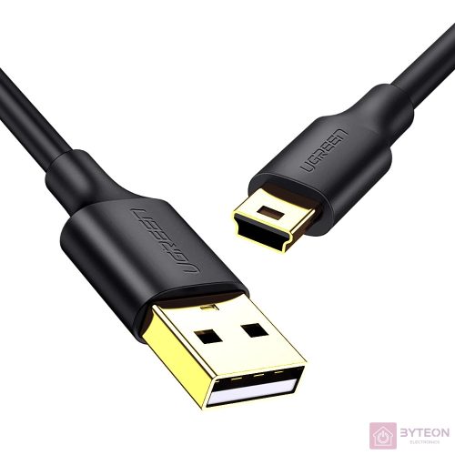 UGREEN US132 USB - mini USB kábel, 0,25m (fekete)