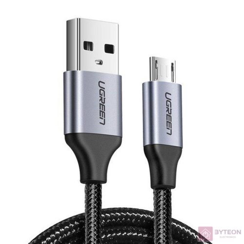 USB-Mikro USB kábel UGREEN QC 3.0 2.4A 1.5m (fekete)