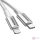 UGREEN 3A US304 Lightning USB-C 2.0 Kábel 1m (ezüst)