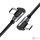 USB-C-USB-C kábel UGREEN US323, PD, 3A 60W, 1m (fekete)