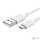 USB-Mikro USB-kábel UGREEN QC 3.0 2,4A 2m (fehér)