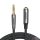 UGREEN AV190 AUX jack 3,5 mm-es audio hosszabbító kábel, 3 m (fekete)