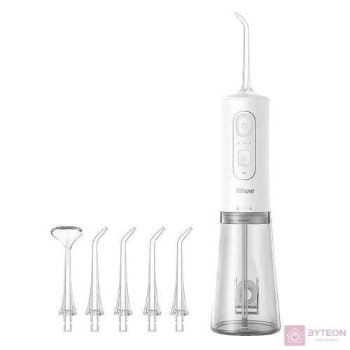 Water flosser with nozzles set Bitvae C2 (white)