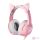 Gaming headphones ONIKUMA K9 Pink RGB