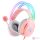 Gaming headphones ONIKUMA X26 Pink