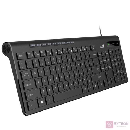 Genius SlimStar 230 II USB fekete magyar billentyűzet