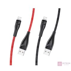 USB 2.0 A-Lightning kábel 2m Usams fonott SJ394USB01