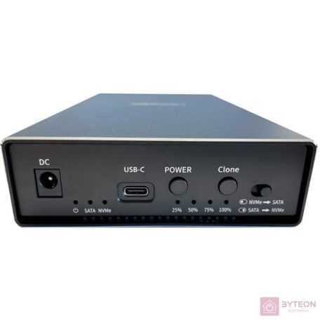 HDD dokkoló 2,5‘-3,5‘SATA/M.2/USB 3.2 LC Power LC-DOCK-C-35-M2
