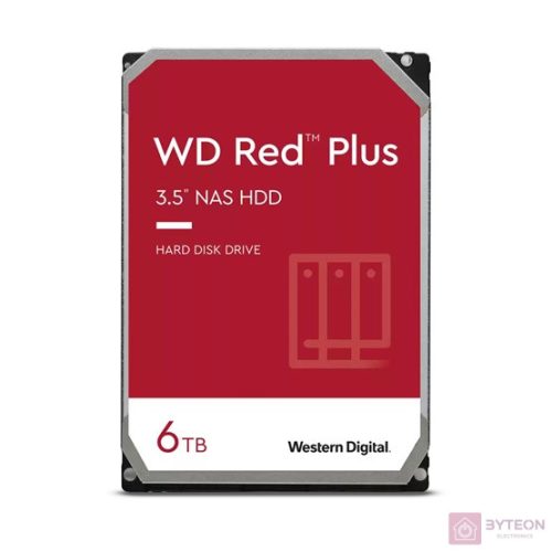 3,5‘ HDD 6TB WD SATA3 256MB WD60EFPX