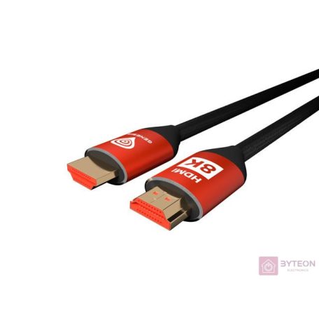 HDMI-HDMI kábel 3m aranyozott v2.1 Natec Genesis NKA-1994