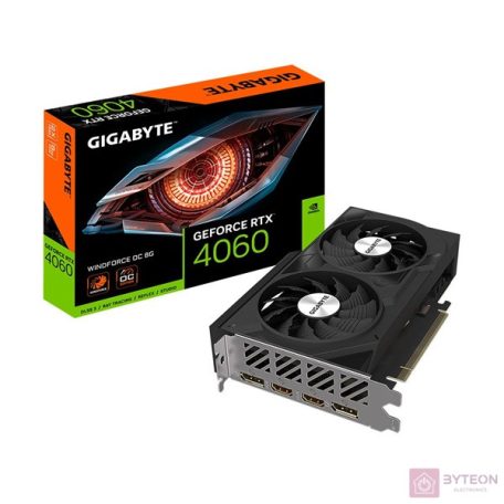 GeForce RTX4060 GigaByte GV-N4060WF2OC-8GD PCX vga kártya