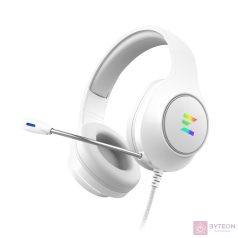 Zalman ZM-HPS310 fehér mikrofonos fejhallgató