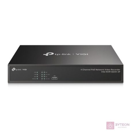 TP-LINK VIGI NVR1004H-4P video felvevő