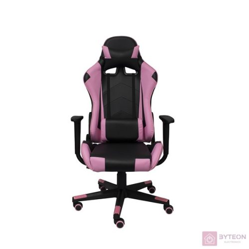 Iris GCH201PK fekete / rózsaszín gamer szék