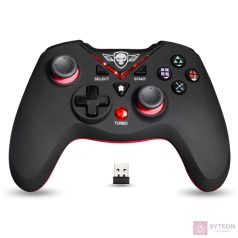   Spirit of Gamer XGP Wireless Gamepad USB [PC, PS3] - Fekete/Piros