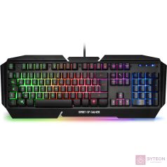 Spirit of Gamer PRO-K5 (HU, USB) - Fekete