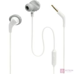 JBL Endurance Run 2 vezetékes fehér sport fülhallgató