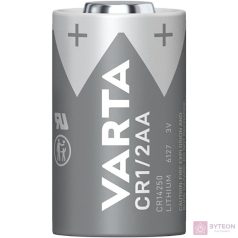 Varta 6127101401 CR 1/2 AA lithium fotó elem 1db/bliszter