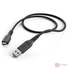   Hama 201594 FIC E3 USB 3.1 gen 1, Type-C/USB A, 1m, fekete adatkábel