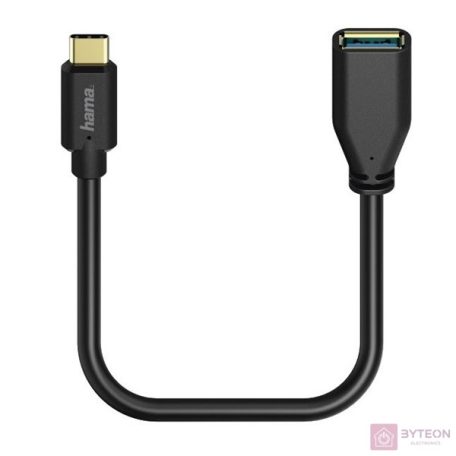 Hama 201605 FIC E3 USB Type-C OTG 0,15 m adapter