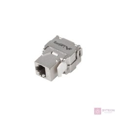   Lanberg KSF5-2000 Cat5e FTP 180°-os szerszám nélkül szerelhető árnyékolt RJ45 Keystone jack