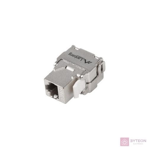 Lanberg KSF5-2000 Cat5e FTP 180°-os szerszám nélkül szerelhető árnyékolt RJ45 Keystone jack