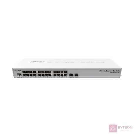 Mikrotik CRS300 Dual boat Rackmount 24x RJ-45, 2x SFP+, PoE