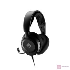 Steelseries Arctis Nova 1 fekete gamer headset
