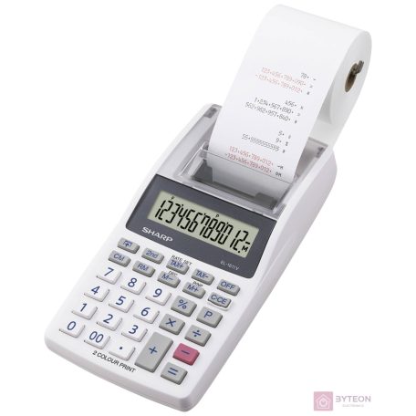 Sharp EL1611V szalagos számológép