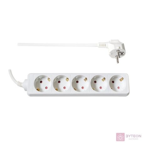 TOO PSW-515 5 aljzat 1.5 méter 3x1.0mm2 fehér elosztó