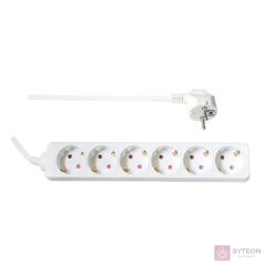 TOO PSW-630 6 aljzat 3 méter 3x1.5mm2 fehér elosztó