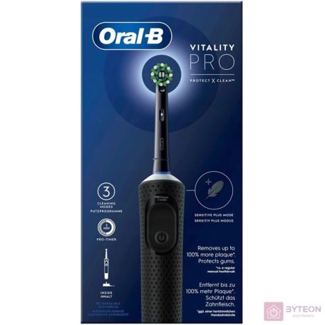 Oral-B D103 Vitality fekete elektromos fogkefe