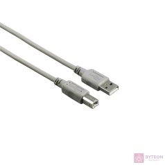 Hama 200901 FIC ECO USB A-USB B 3m szürke adatkábel