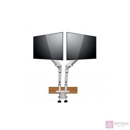 Spire CG-UGOZ-2S "-27" VESA 100x100 Dual asztali monitor tartó konzol